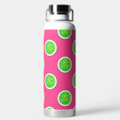 Bouteille D'eau Pickleball Green Pickleballs Pois Hot rose (Plage)