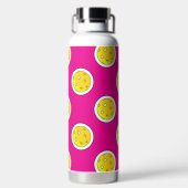 Bouteille D'eau Pickleball Jaune Pickleballs Pois Hot rose (Plage)