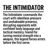 Bouteille D'eau Pickleball Water Bottle Featuring The Intimidator