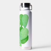 Bouteille D'eau Pickly Pear Cactus Script personnalisé (Arrière)