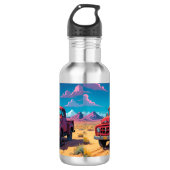 Bouteille D'eau Pickup Américain Classique (Devant)