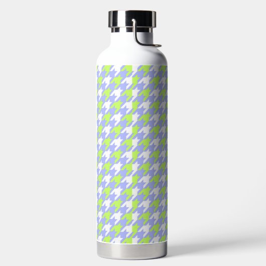 Bouteille d'eau pied-de-poule (Droite)
