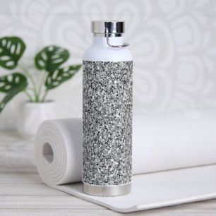 Bouteille D'eau Pierre d'argent Gary Marbre d'or Parties scintilla
