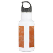 Bouteille D'eau Pierre salée orange (Dos)
