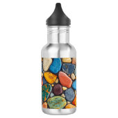 Bouteille D'eau Pierres colorées (Gauche)