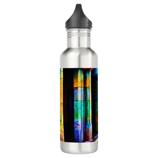 Bouteille D'eau Pierres psychédéliques (Gauche)