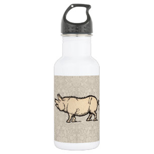 Bouteille D'eau Pig Antique Piggy Cute Illustration Vintage
