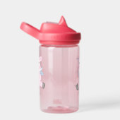 Bouteille D'eau Piglet de dessin pour bébé personnalisé (Arrière Complet)