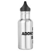 Bouteille D'eau Pilates Addiction Bottle - Unique cadeau amusant (Gauche)