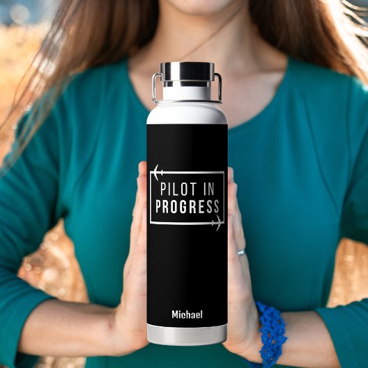 Bouteille D'eau Pilote Moderne en Progrès & Avion, Voyage sur Mesu