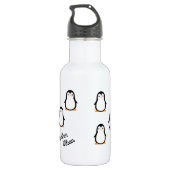 Bouteille D'eau Pingouin Cute Kids Water Bottle (Dos)