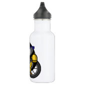 Bouteille D'eau Pingouin cycliste (Droite)