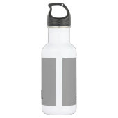 Bouteille D'eau Pingouin mignon de bande dessinée avec l'arrière - (Dos)