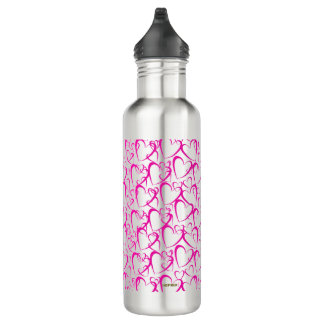 Bouteille D'eau Pink Hearts Water Bottle