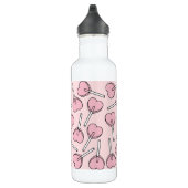 Bouteille D'eau Pink Lollipops, Heart Lollipops, Lollipop Pattern (Droite)