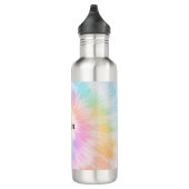 Bouteille D'eau Pink Pastel Tie Dye Girly Chic (Droite)