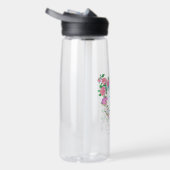 Bouteille D'eau Pink Rose Ribbon 70th Birthday (Droite)