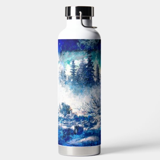Bouteille D'eau Pins Snowstorm Artiste (Droite)