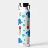 Bouteille D'eau Pirate Octopus, Pirate Jellyfish, Sea Animaux (Avant)