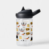 Bouteille D'eau Pirate Ship Treasure Poitrine Thème Motif École (Gauche)