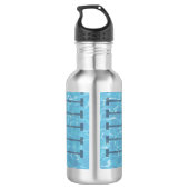 Bouteille D'eau Piscine de l'équipe de natation (Dos)