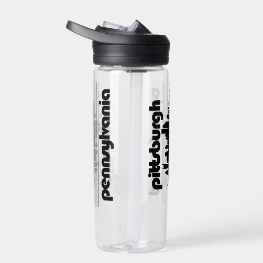 Bouteille D'eau Pittsburgh Pennsylvanie (Droite)