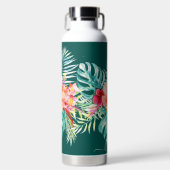 Bouteille D'eau PixDezines Aquarelle Tropical Paradise Fleurs (Avant)