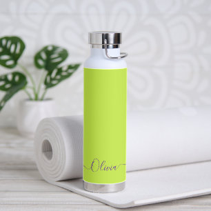 Bouteille D'eau PixDezines Keylime Green do-it-yourself couleur bo