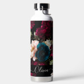 Bouteille D'eau PixDezines Moody Botanical do-it-yourself Arrière  (Droite)