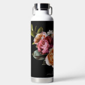 Bouteille D'eau PixDezines Moody Flower Bouquet do-it-yourself Arr (Avant)