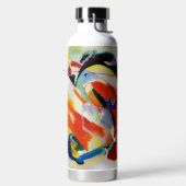 Bouteille D'eau PixDezines panneau abstrait Kandinsky 1914 (Droite)