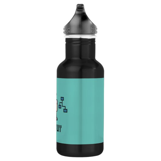 Bouteille D'eau Pixel Art IT Guy (Droite)