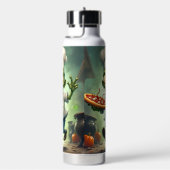 Bouteille D'eau Pizza de Chef, Halloween, auteur Natasha Us (Évier)