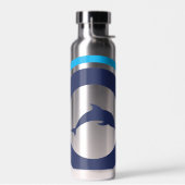 Bouteille D'eau PJK Vacuum Insulated 22oz Bottle / dolphin cropped (Gauche)