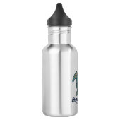Bouteille D'eau Plage de Clearwater Floride Tortue de mer Vector D (Gauche)