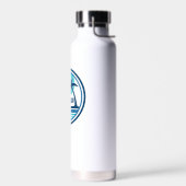 Bouteille D'eau Plage de Madeira Floride Palmiers Oiseaux (Gauche)