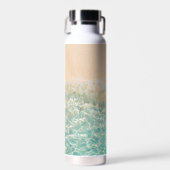 Bouteille D'eau Plage de rivage PixDezines Crystal Clear (Avant)