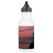 Bouteille D'eau Plage romantique Hawaii Sunset Ocean Beach (Droite)