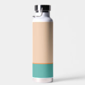 Bouteille D'eau Plage tropicale Abstraite Rétro Surfboard (Plage)