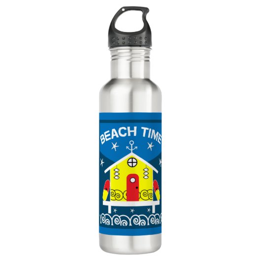 Bouteille D'eau Plages | Sea Life | GLACIÈRE (Devant)