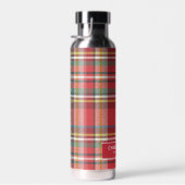 Bouteille D'eau Plaid Classic Rustic Personnalisé (Plage)