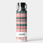 Bouteille D'eau Plaid personnalisé moderne tendance (Arrière)