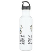 Bouteille D'eau Plaisanterie de recyclage drôle - achat d'une (Dos)