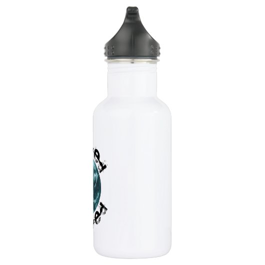 Bouteille D'eau planète Terre piratée (Droite)