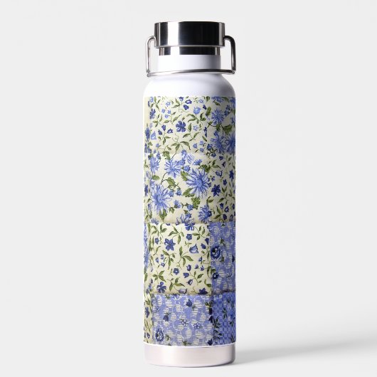 Bouteille D'eau Plante bleue (Arrière)