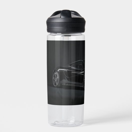 Bouteille D'eau Plastic bottle with black mclaren (Extérieur)