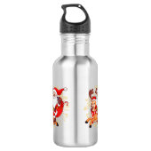 Bouteille D'eau **"Playful Santa Claus Design – Fun and Festive Ch (Dos)