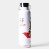 Bouteille D'eau Plongeur Scuba Méditant Yoga Soyez Calme (Avant)