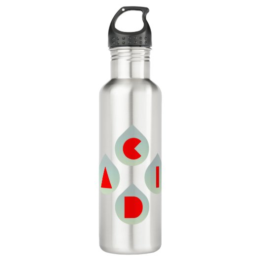 Bouteille D'eau Pluie acide (Devant)