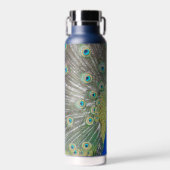 Bouteille D'eau Plumage bleu Peacock (Avant)